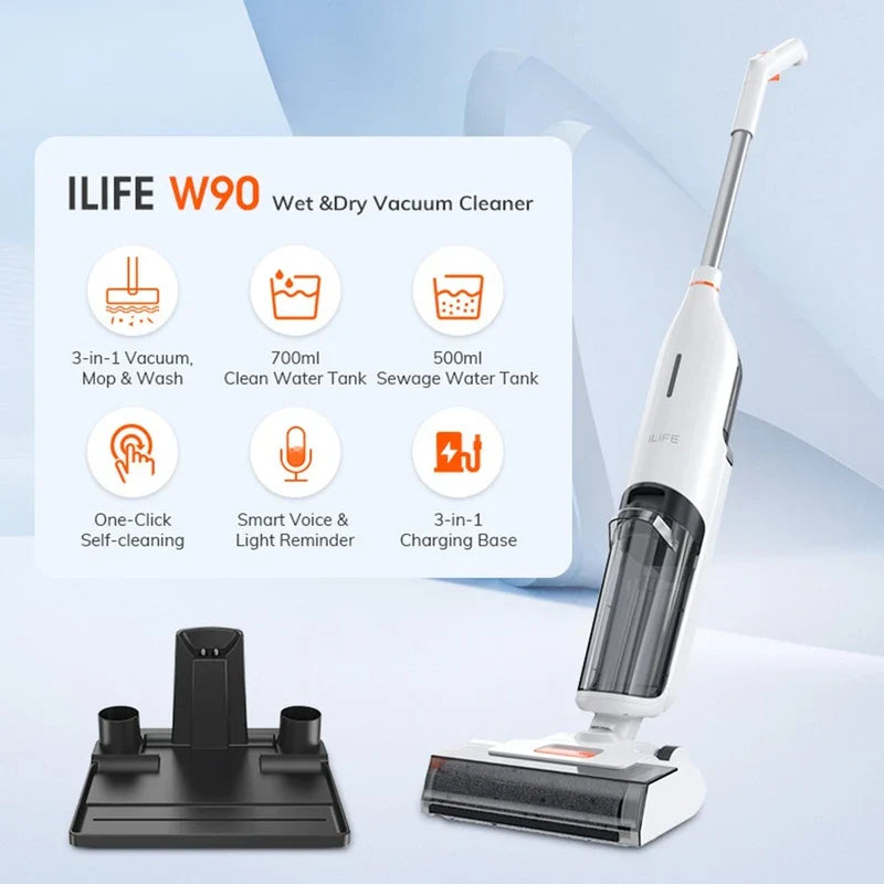 LIFE W90 cordless wet and dry vacuum cleaner LIFE W90 cordless wet and dry vacuum cleaner